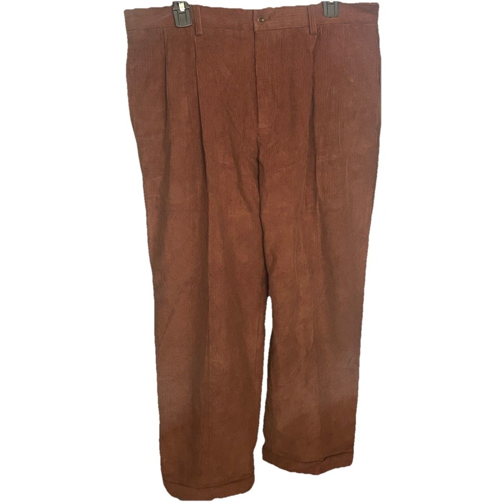 Henry Jacobson Cuffed Bottom Men's Brown Corduroy Pants Size 36x30 NWT MSRP $110